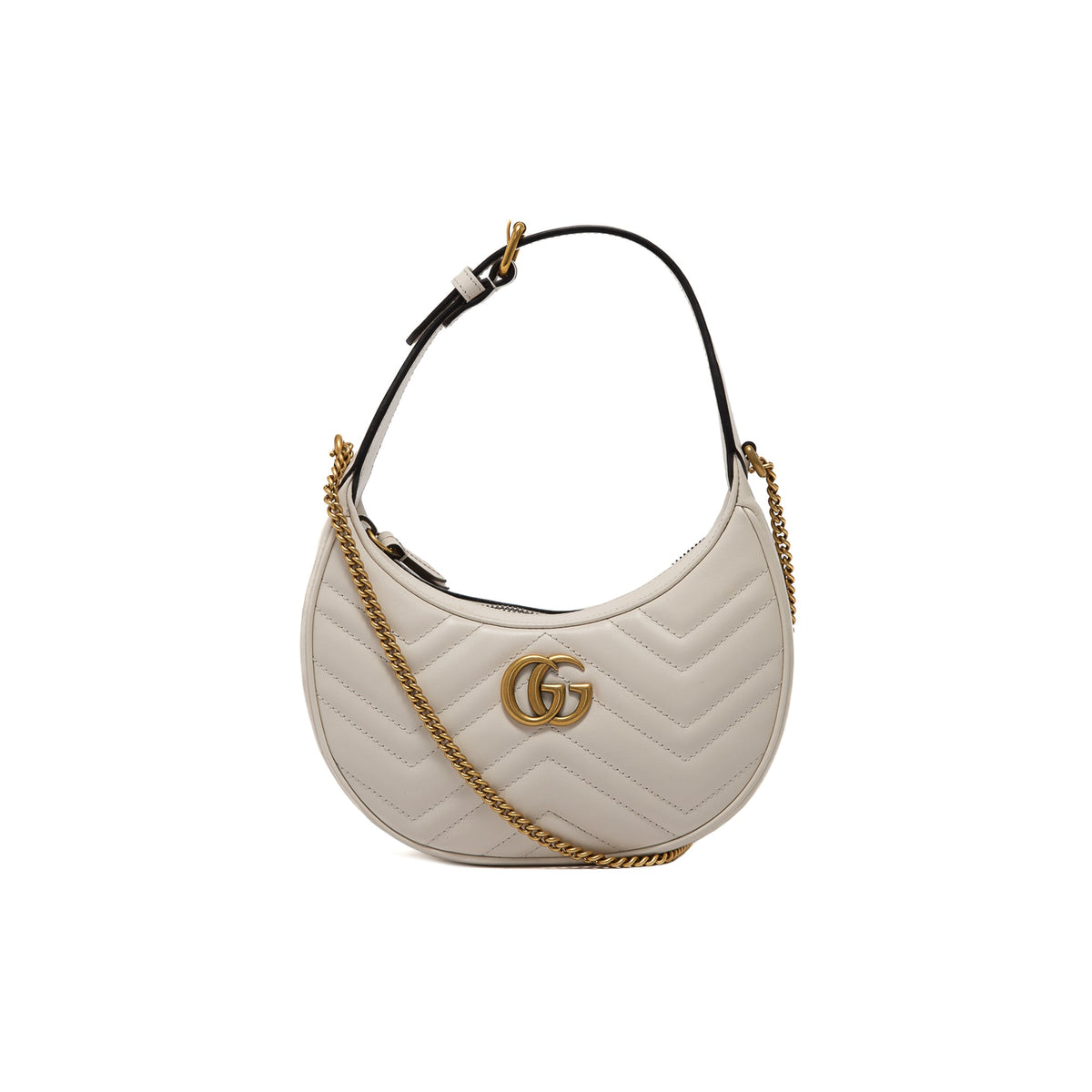GG half-moon-shaped mini bag