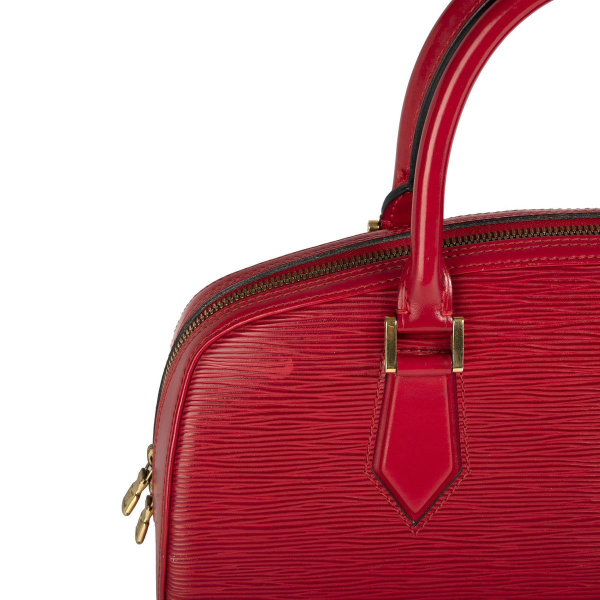 Louis Vuitton Red Epi Leather JASMIN Satchel