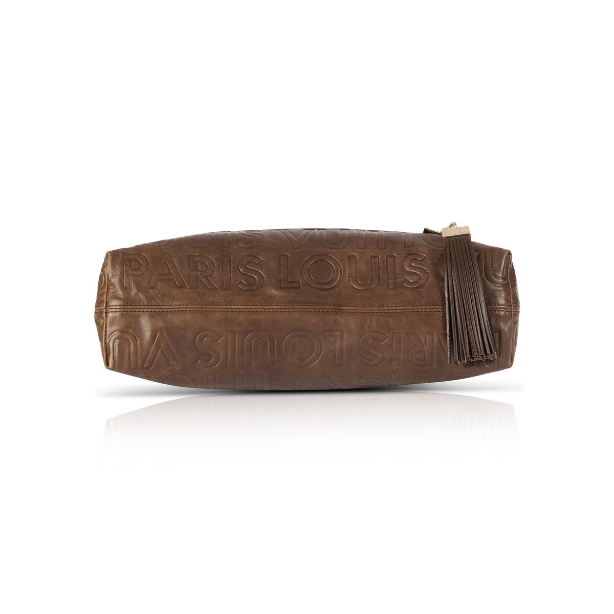 Louis Vuitton, a brown leather ' Paris Souple Whisper' handbag