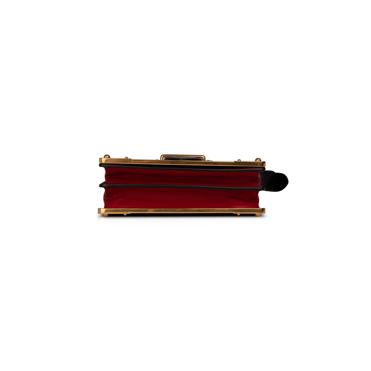 Prada Cahier Shoulder Bag in Red